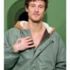 Shawn Mendes Loewe Cotton Hooded Green Bomber Jacket