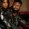 Trevante Rhodes Mea Culpa 2024 Black Leather Jacket