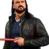 WWE Raw Drew McIntyre Black Leather Jacket