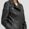 Womens Wilson Leather Moto Jacket