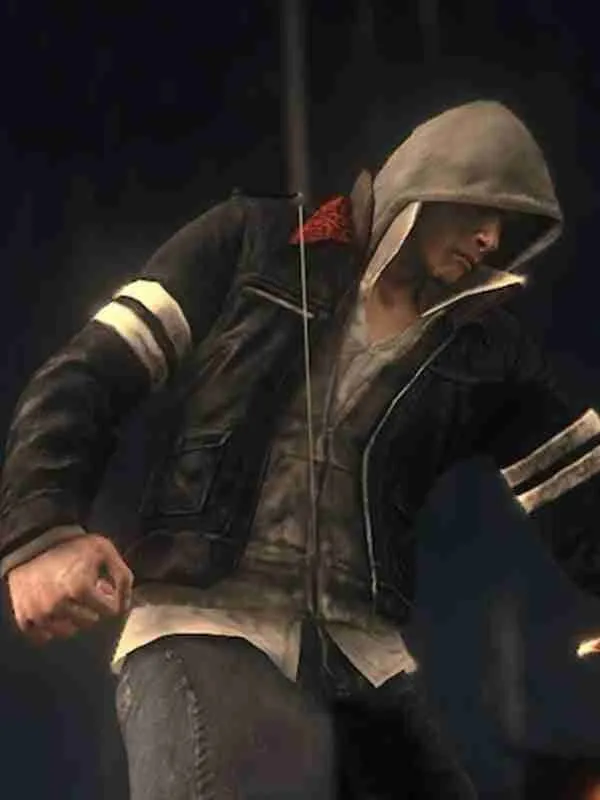 Alex Mercer Prototype 2 Black Leather Jacket