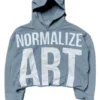 Billionaire Studios Normalize Art Hoodie