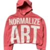 Billionaire Studios Normalize Art Hoodie