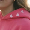 Pink Palm Puff Chasing Sunset Hoodie