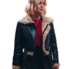 Doctor Who S14 Ruby Sunday Shearling Leather Jacket