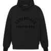 Fear of God Essentials Arch Logo Black Hoodie