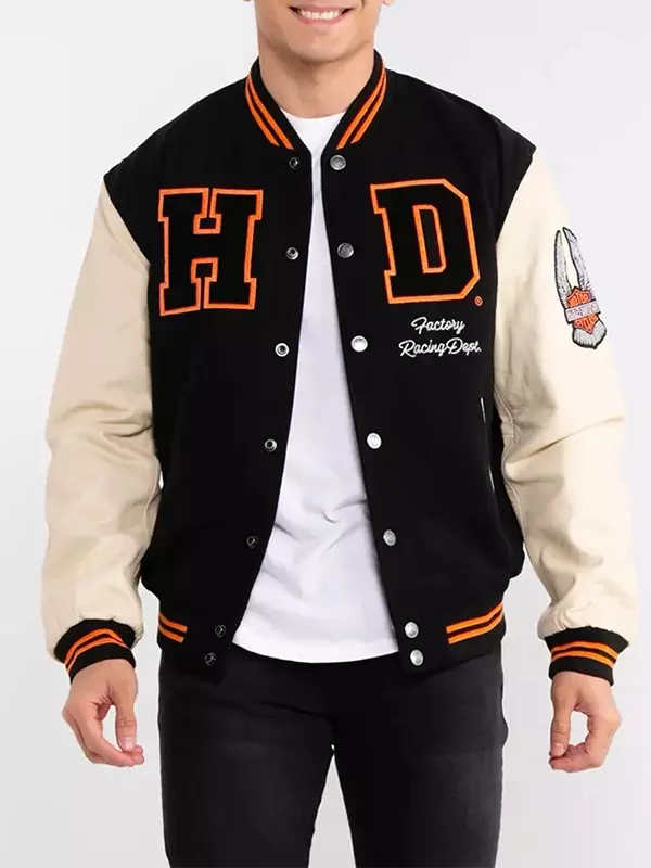 Harley Davidson Varsity Jacket