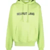 Helmut Lang Black Printed Hoodie