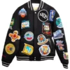 Jeff Hamilton x Retro Brand NCAA Final Four Black Jacket