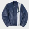 Junya Watanabe Oiled Leather Racing Jacket