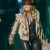 Lainey Wilson 2024 CMT Music Awards Fringe Leather Jacket