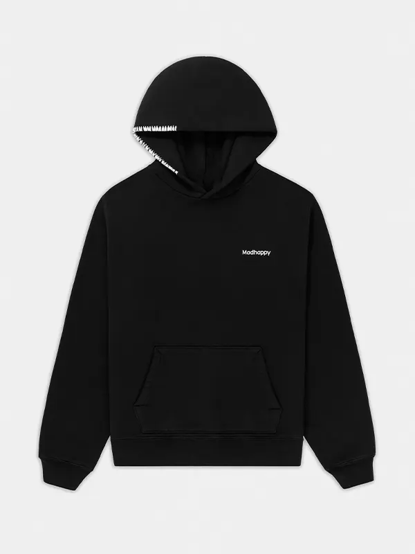 Madhappy Classics Fleece Black Hoodie