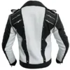 Pepsi Commercial Michael Jackson Thriller Black & White Leather Jacket