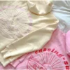 Pink Palm Puff Chasing Sunset Hoodie