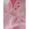 Pink Palm Puff Chasing Sunset Hoodie