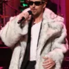 Ryan Gosling Saturday Night Live White Fur Coat