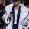 Ryan Gosling Saturday Night Live White Fur Coat