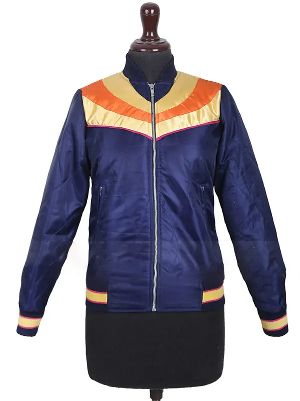 Stumptown Dex Parios Blue Rising Sun Bomber Jacket