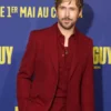 Ryan Gosling The Fall Guy Paris Premiere Maroon Suit