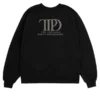 The Tortured Poets Department Black Crewneck Sweatshirt