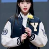 Yonsei University Blue Letterman Varsity Jacket