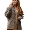 Blake Lively It Ends With Us Grey Carhartt Jacket