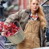 Blake Lively It Ends With Us Grey Jacket