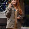 Blake Lively It Ends With Us Jacket Grey