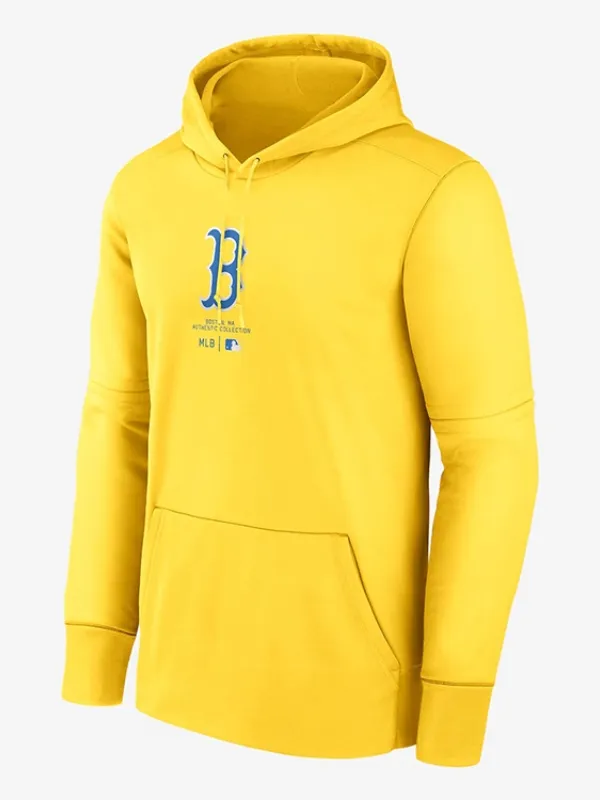 Boston Red Sox Yellow Hoodie