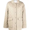 Dakota Johnson Materialists Set Quilted Jacket