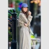 Dakota Johnson Materialists Set Trench Coat Beige