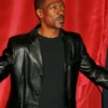 Eddie Murphy Beverly Hills Cop Black Leather Blazer