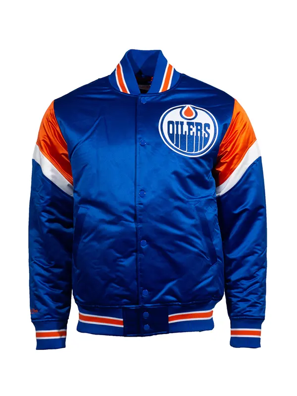 Edmonton Oilers Bomber Jacket