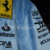 Ferrari Reprises Azzurro Blue Miami Grand Prix Jacket