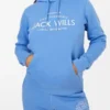 Jack Wills Hunston Graphic Hoodie Blue