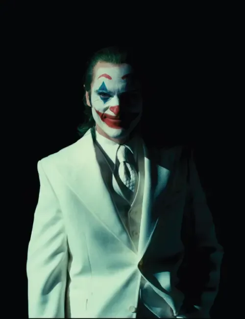 Joaquin Phoenix Joker 2 Folie A Deux White Blazer