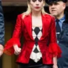 Joker 2 Harley Quinn Red Blazer