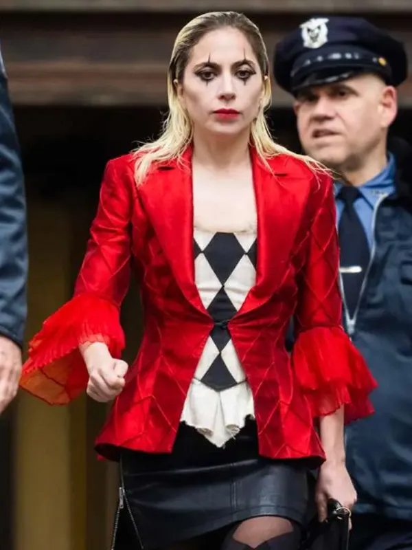 Joker 2 Harley Quinn Red Blazer