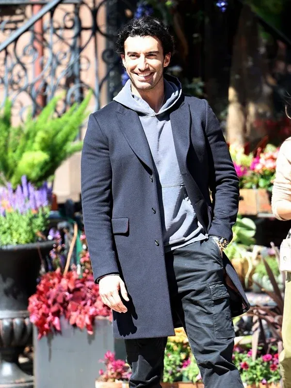 Justin Baldoni It Ends With Us Black Coat