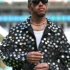 Lewis Hamilton F1 Miami Grand Prix Sequin Jacket