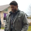 Russell Shaw Tracker S01 Jensen Ackles Green Cotton Jacket