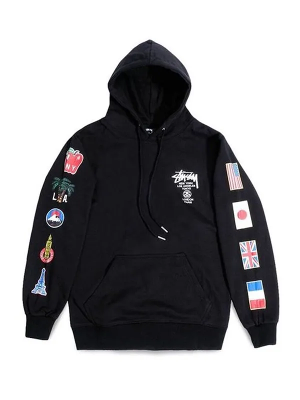 Stussy World Flags Hoodie