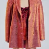 Taylor Swift The Eras Tour Paris Lover section Orange Sequin Blazer