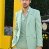 The Fall Guy LA Premiere Ryan Gosling GUCCI Mint Green Suit