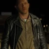 Tom Hardy The Bikeriders 2024 Black Leather Jacket