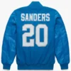 Big Bad Barry Sanders Blue Varsity Jacket