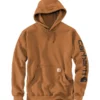 Carhartt Brown Hooded Sweatshirt