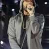 Eminem Michigan Central Open Grey Hooded Jacket