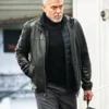 George Clooney Wolves Leather Jacket