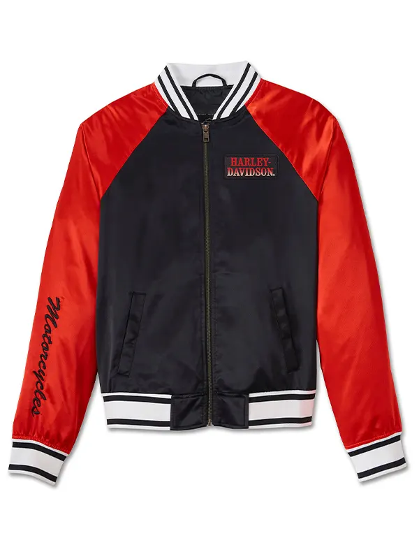 Harley Davidson Melting Bomber Jacket